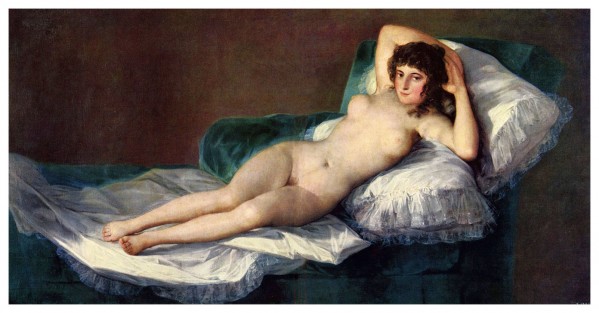 The Naked Maja by Diego Velazquez
